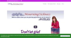 Desktop Screenshot of griefismourningsickness.com
